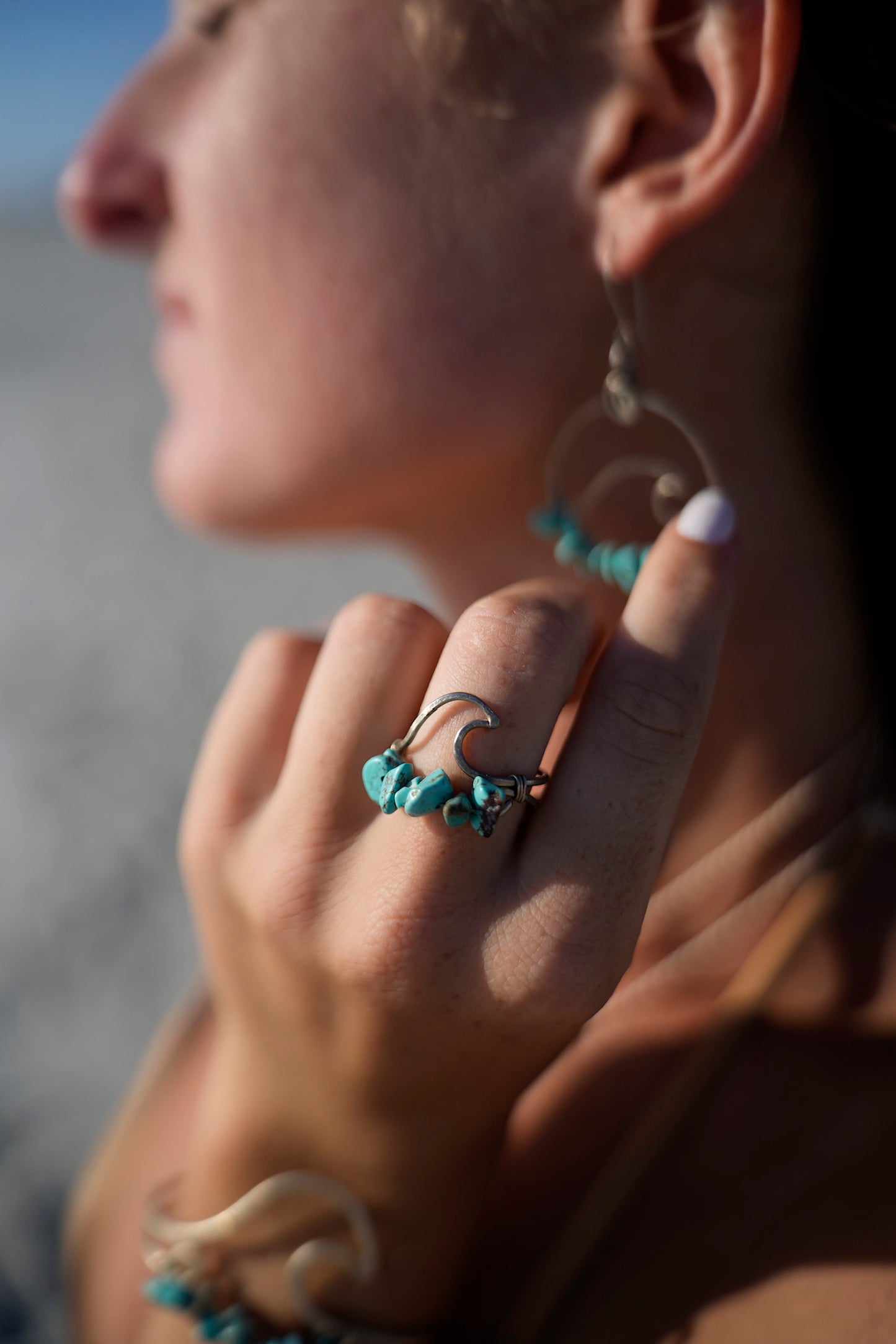 Wavey Ring Alpaca Silver