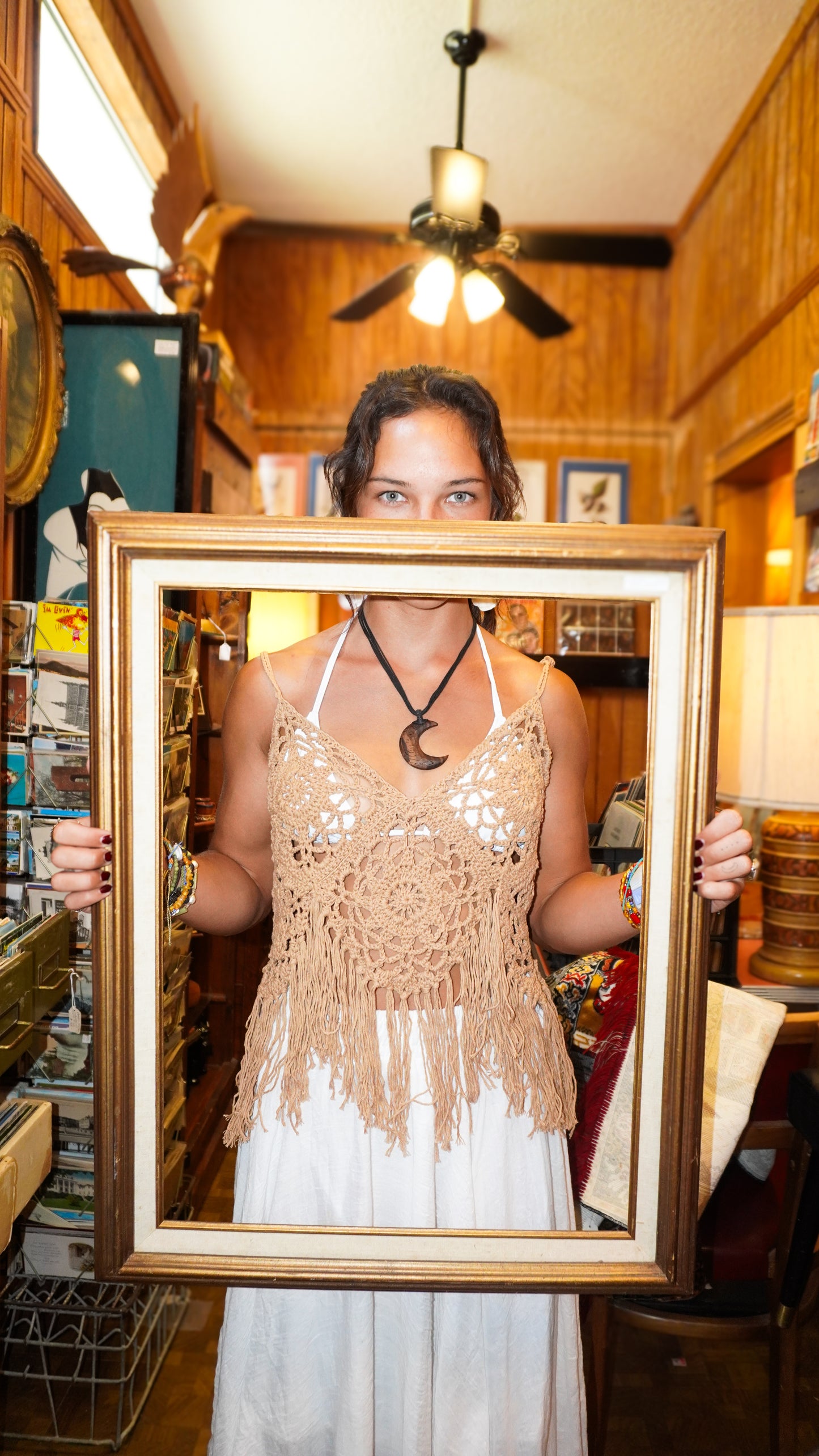 Sand Dollar Crochet Top