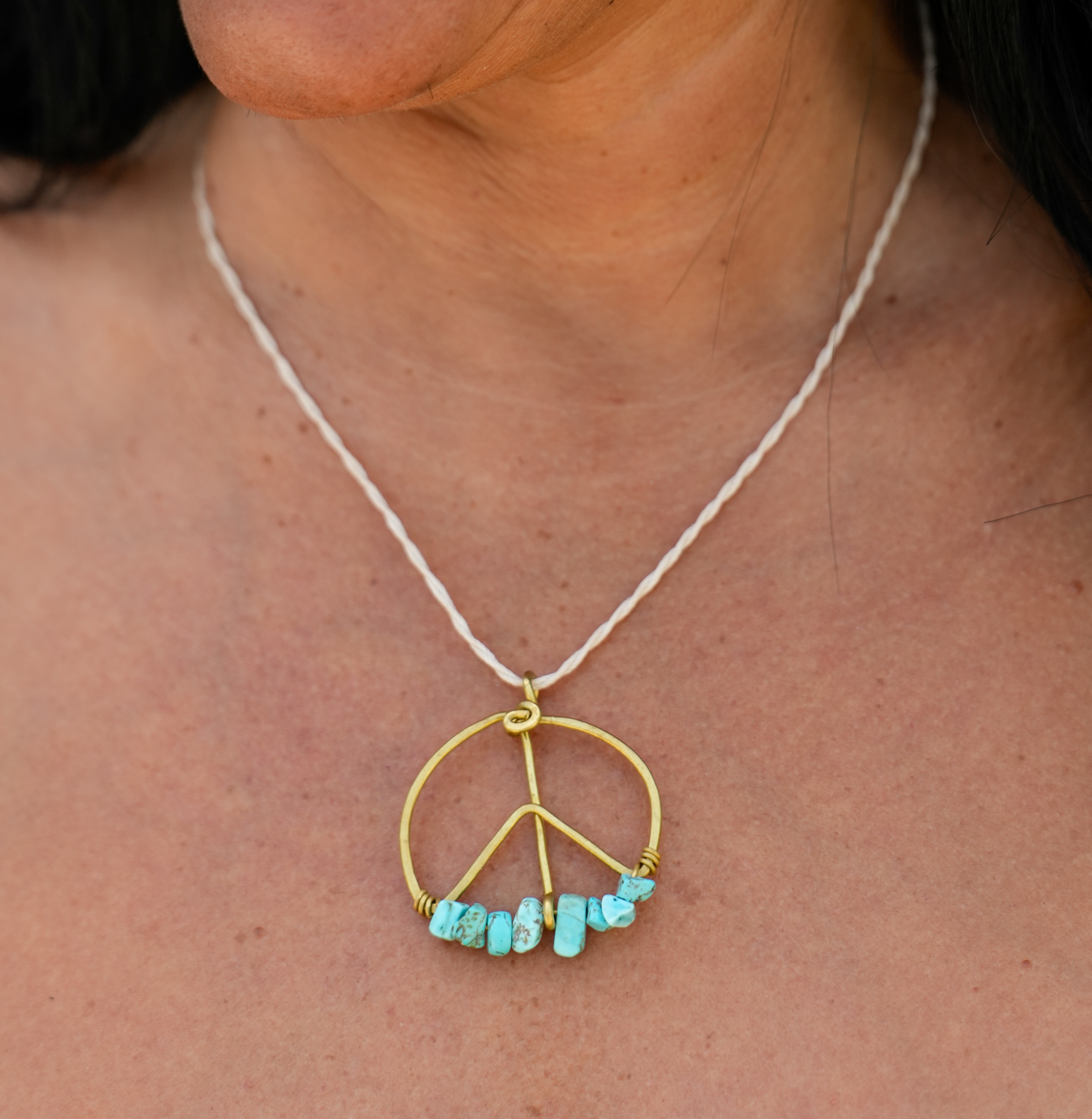 Peace Sign Necklace
