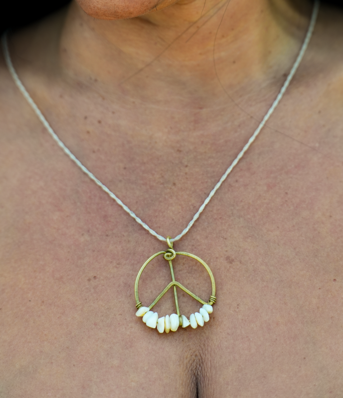 Peace Sign Necklace