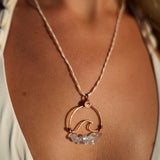 Wavey Necklace Copper