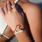 Wavey Bracelet Copper