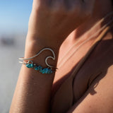 Wavey Bracelet Alpaca Silver