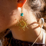 Sol Earrings Bronze (Gold)