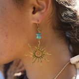 Sol Earrings Bronze (Gold)