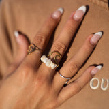 Wavey Ring Bronze (Gold Color)