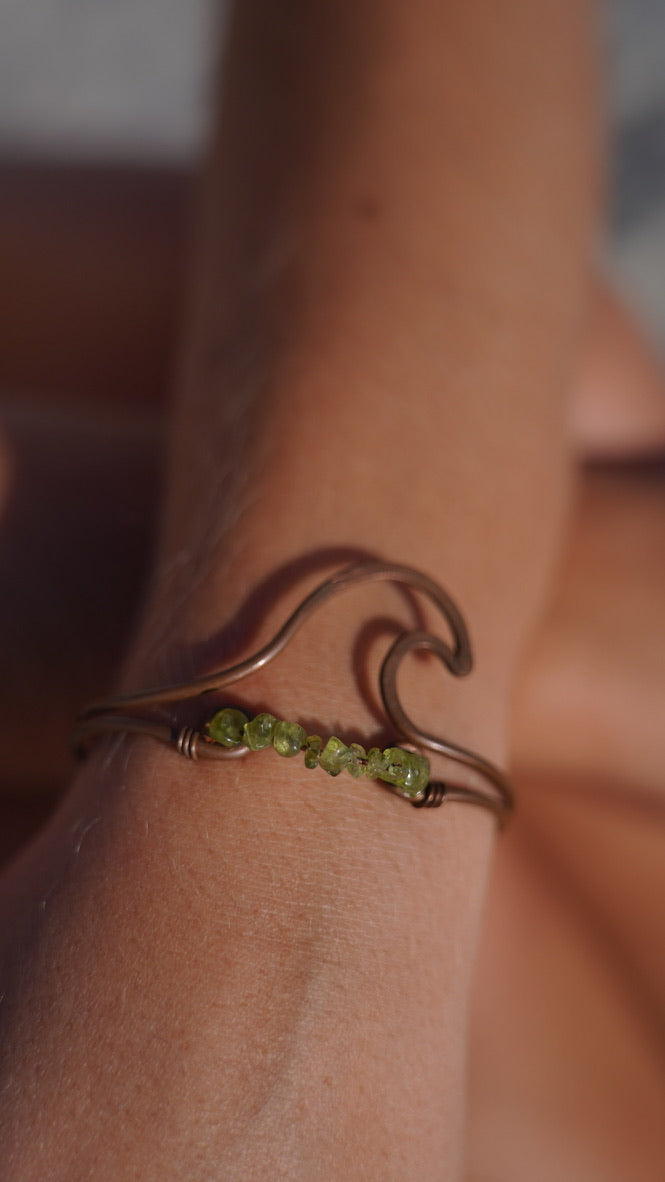 Wavey Bracelet Copper