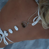 Wavey Necklace Alpaca Silver