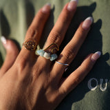 Wavey Ring Bronze (Gold Color)