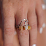 Wavey Ring Alpaca Silver