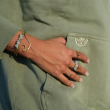 Wavey Bracelet Bronze (Gold Color)