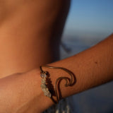 Wavey Bracelet Copper