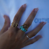 Wavey Ring Bronze (Gold Color)