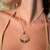 Wavey Necklace Alpaca Silver