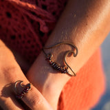 Wavey Bracelet Copper