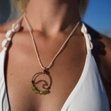 Wavey Necklace Copper