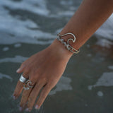 Wavey Bracelet Alpaca Silver