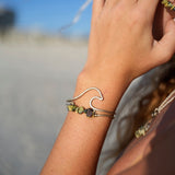 Wavey Bracelet Alpaca Silver