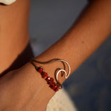 Wavey Bracelet Copper