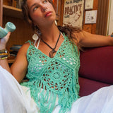 Sand Dollar Crochet Top