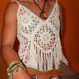 Sand Dollar Crochet Top