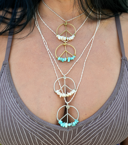 Peace Sign Necklace