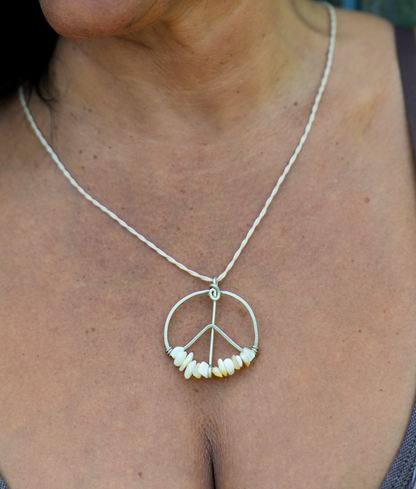 Peace Sign Necklace