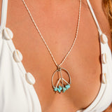 Peace Sign Necklace