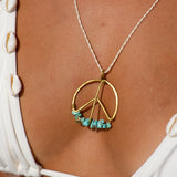 Peace Sign Necklace