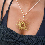 Sol Necklace Bronze (Gold)