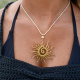 Sol Necklace Bronze (Gold)