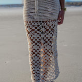 Sarah Crochet Long Skirt