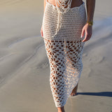 Sarah Crochet Long Skirt