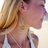 Sol Earrings Bronze (Gold)