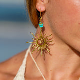 Sol Earrings Bronze (Gold)