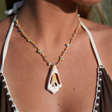 Strawberry Shell Necklace