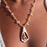 Strawberry Shell Necklace