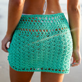 Luna Crochet Hollow Out Skirt