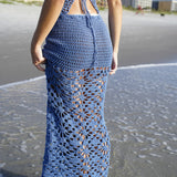 Sarah Crochet Long Skirt