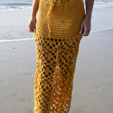 Sarah Crochet Long Skirt