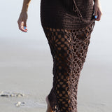 Sarah Crochet Long Skirt