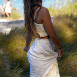 Love Skirt + Top Set | Boho Lace & Embroidered Two-Piece Outfit