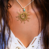 Sol Necklace Bronze (Gold)