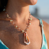 Strawberry Shell Necklace