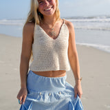 Amazones Crochet Top