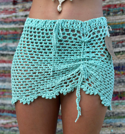 Sol Crochet Hollow Out Skirt