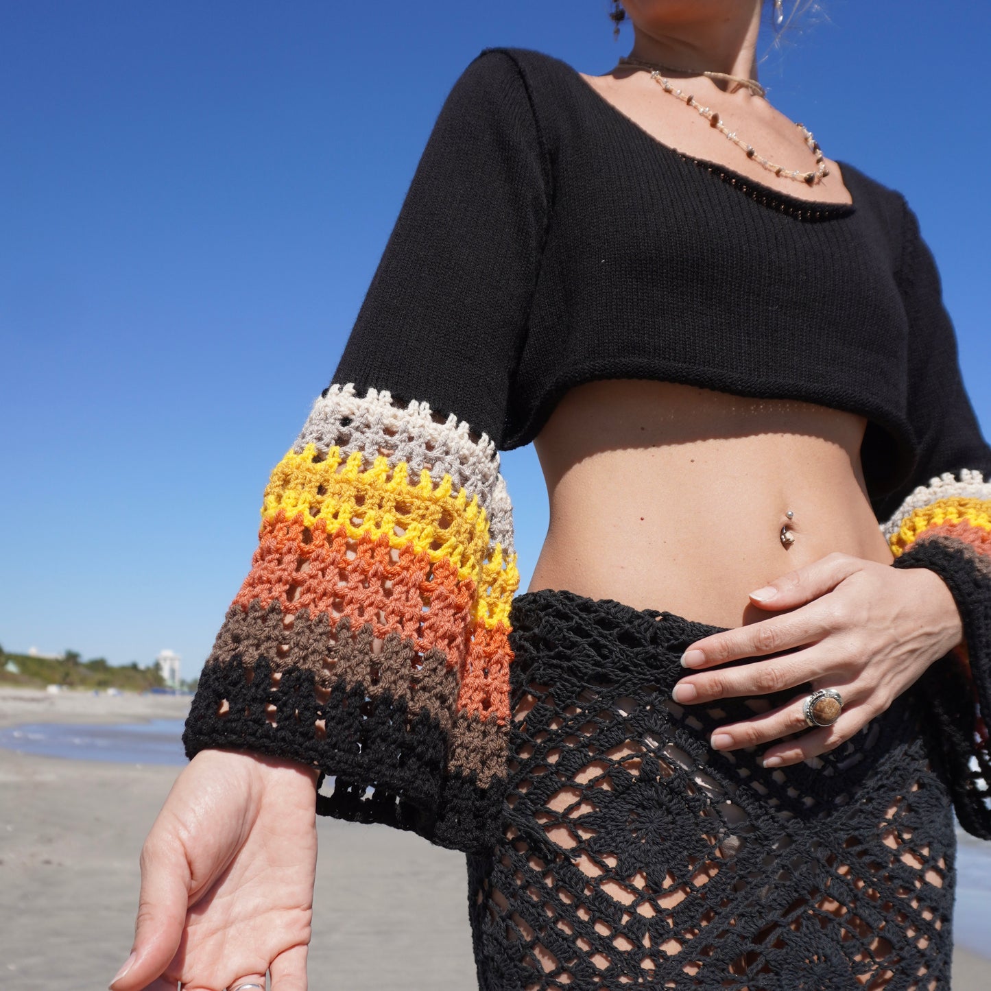 Maui Crochet Sweater